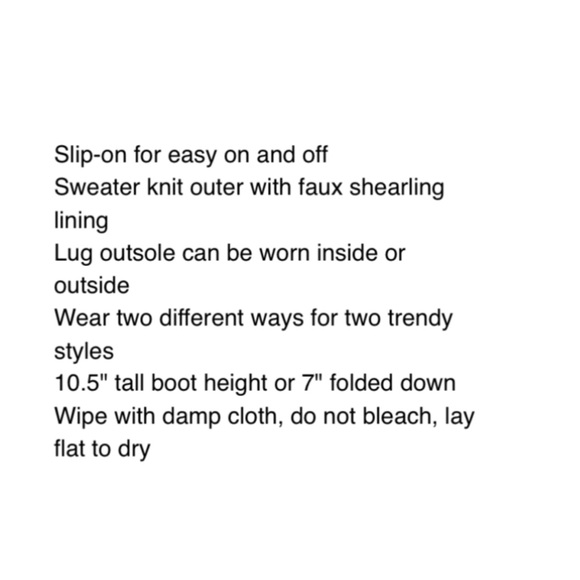 Muk Luks Tall Knit Fold Over Slipper Boots - Picture 5 of 12